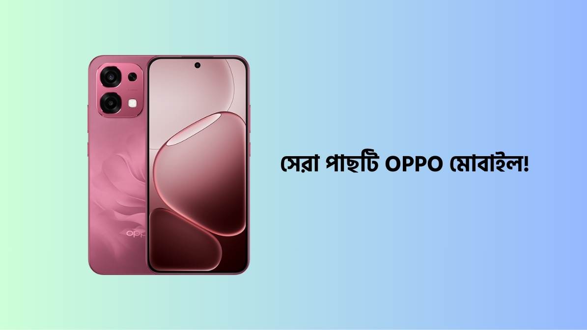 Oppo মোবাইলের দাম ও ছবি